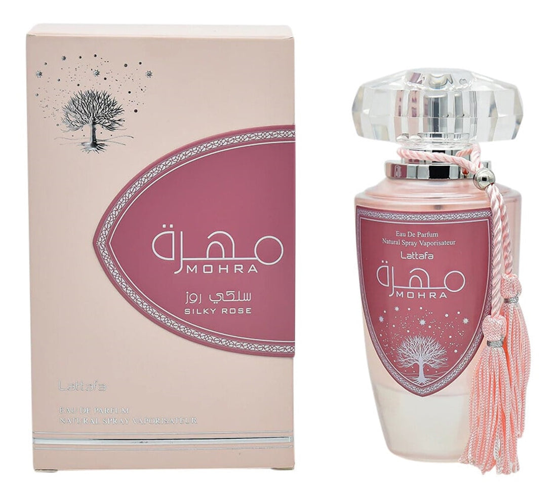 Parfum Dama, Arabesc, Lattafa, Mohra Silky Rose, Apa de Parfum 100 ml