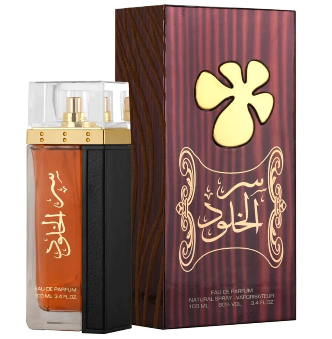 Parfum Dama, Arabesc, Lattafa, Ser Al Khulood Red Gold, Apa de Parfum 100 ml