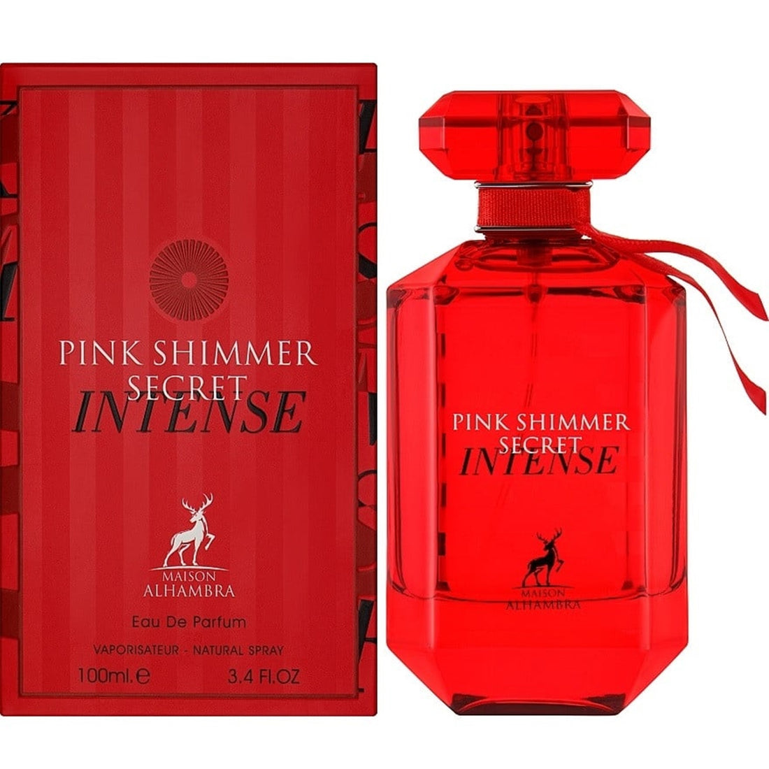 Parfum Dama, Arabesc, Maison Alhambra, Pink Shimmer Secret Intense, Apa de Parfum 100 ml