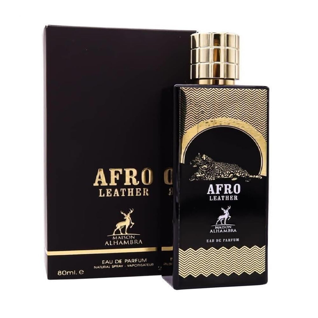 Parfum Unisex, Arabesc, Maison Alhambra, Afro Leather, Apa de Parfum 80 ml