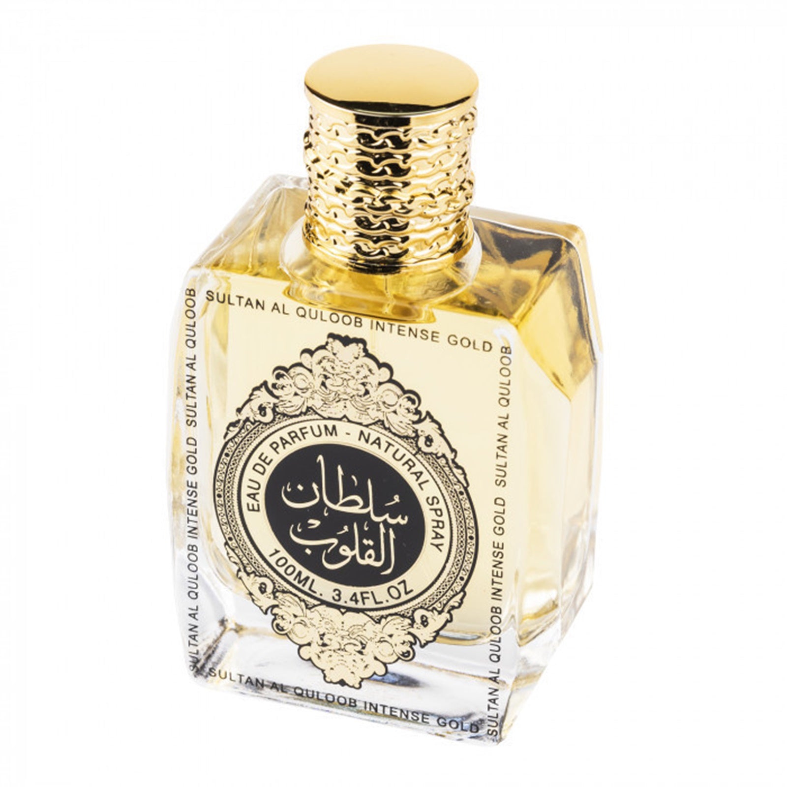 Parfum Unisex, Arabesc, Suroori, Sultan Al Quloob Intense Gold, Apa de Parfum 100 ml