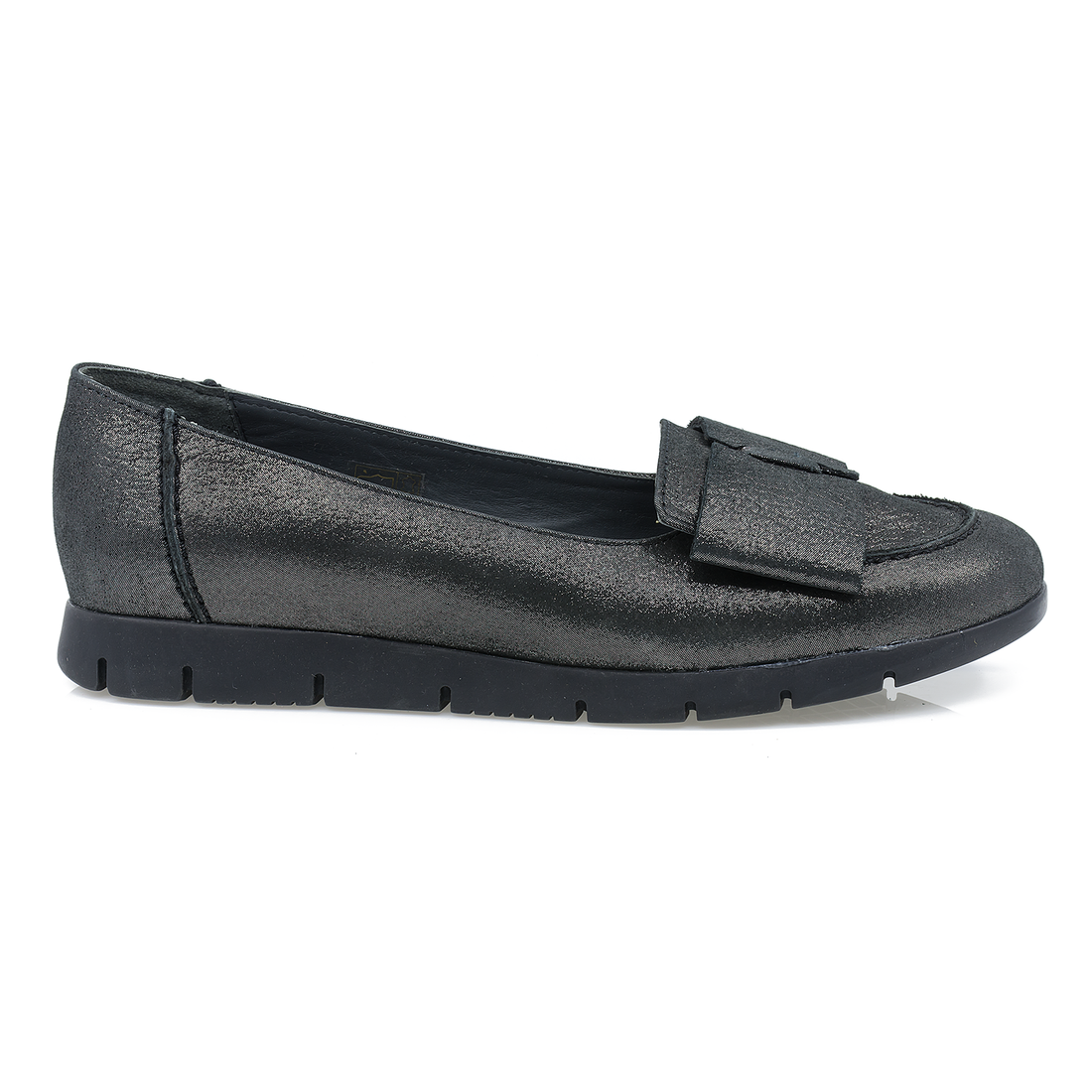 Balerini Dama Caspian, Cas-Nadia/2, Casual, Piele Naturala, Negru