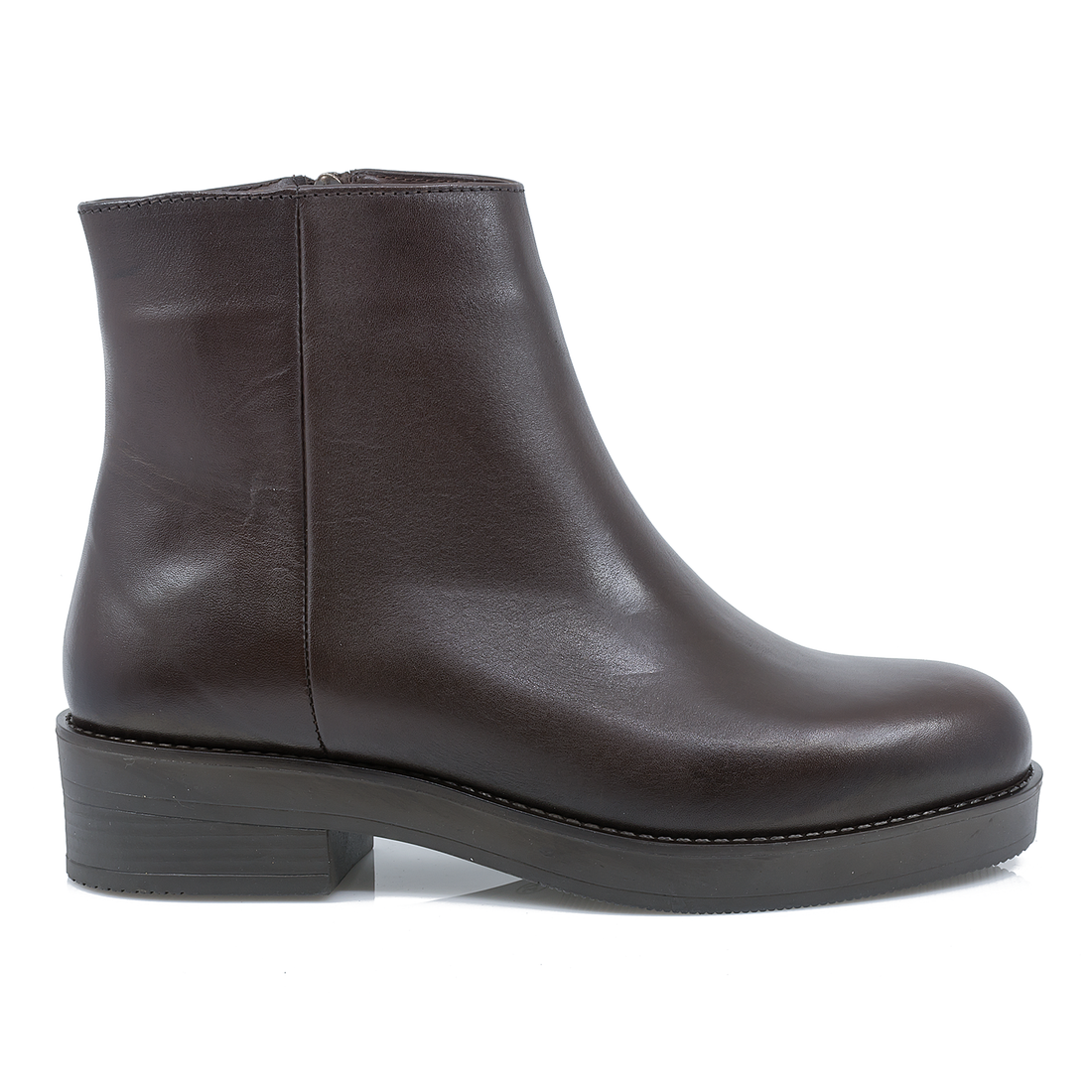 Botine Dama Caspian, Cas-66241, Piele Naturala, maro