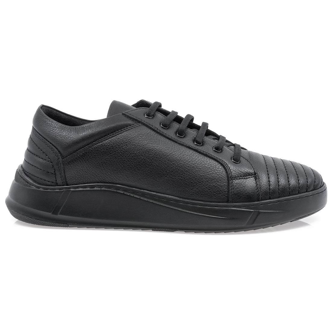 Pantofi Barbati, Caspian, Cas-870, Casual, Piele naturala, Negru