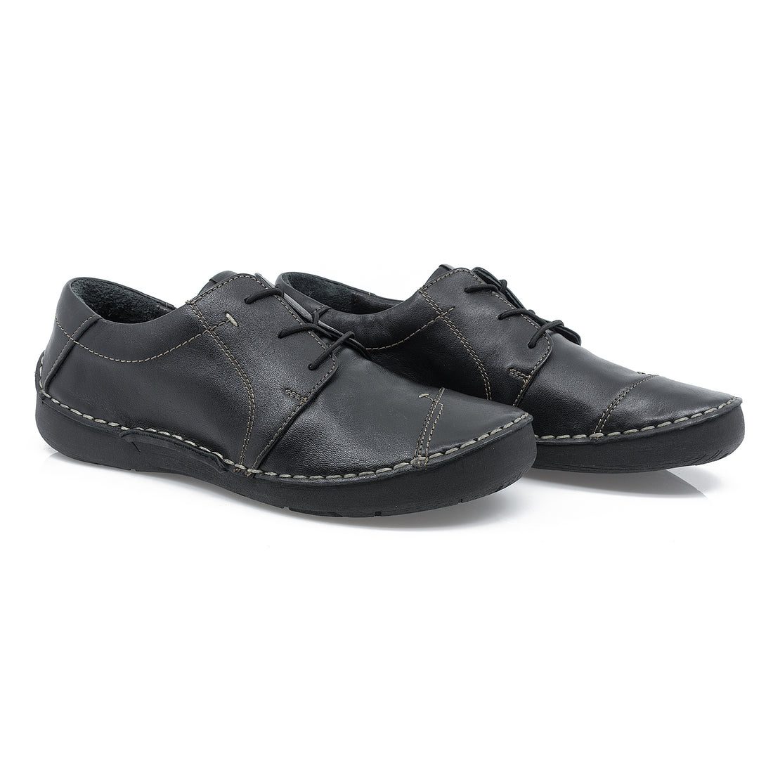 Pantofi dama,   Cas-44173   Piele naturala negru