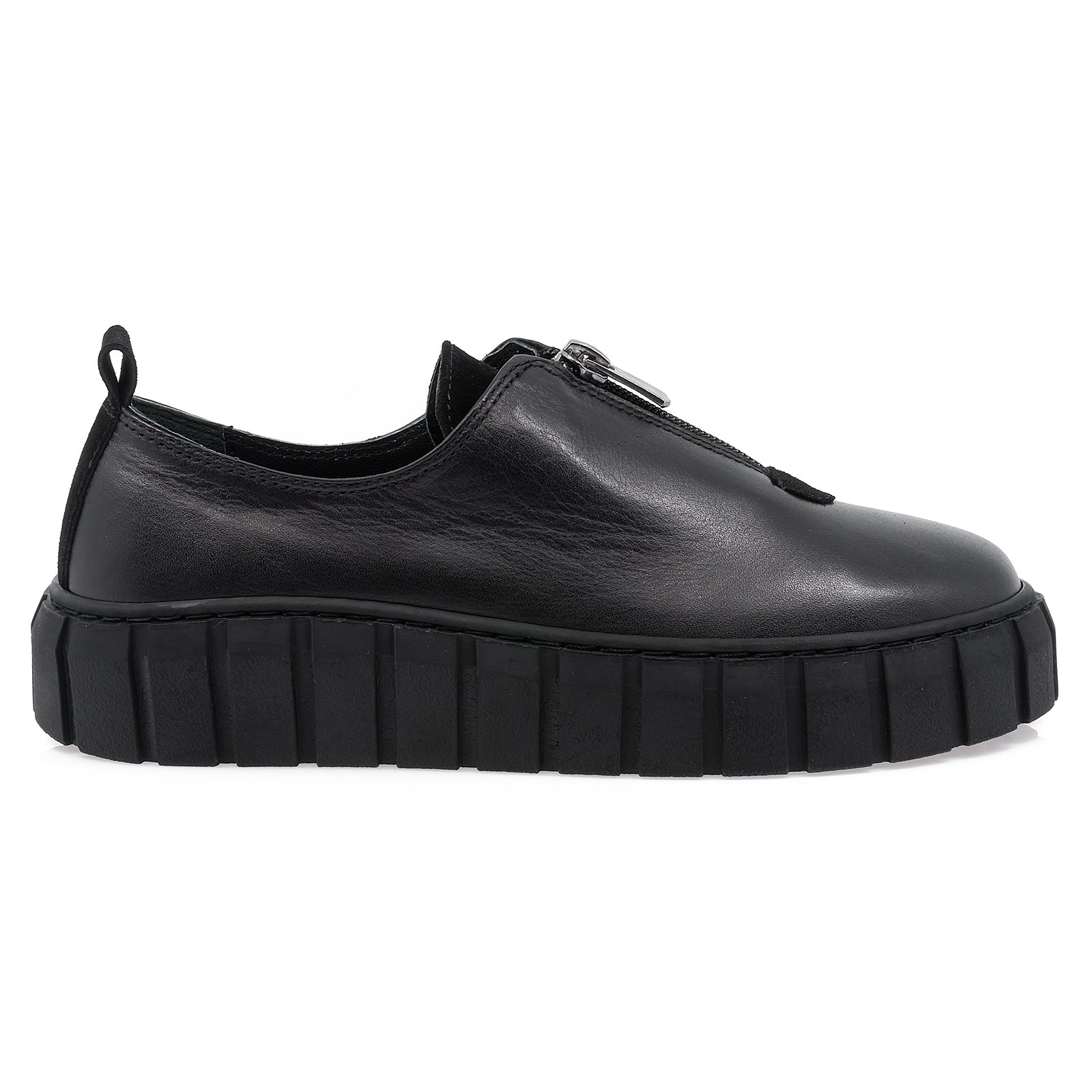 Pantofi dama, Caspian, Cas-30-35, casual, piele naturala, negru