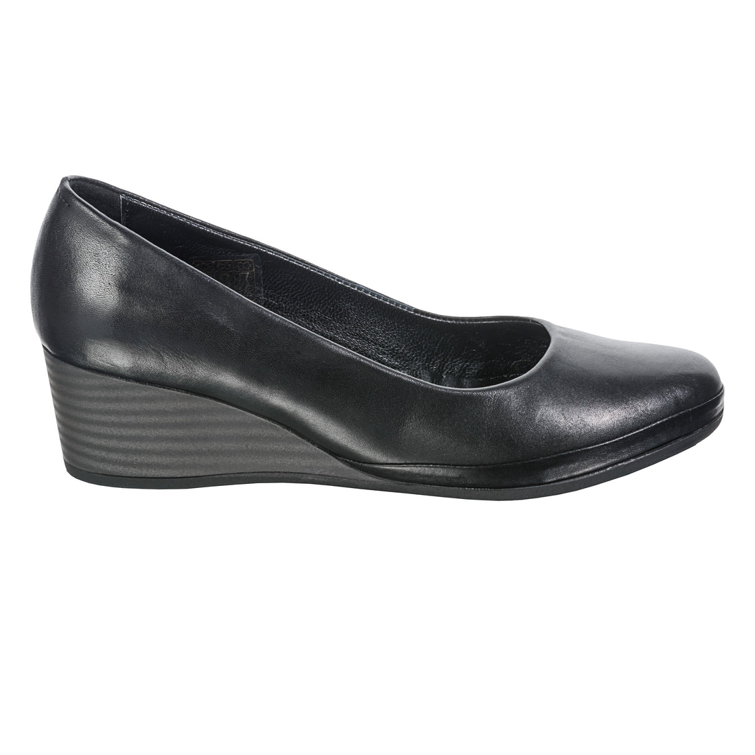 Pantofi dama, Caspian, Cas-1853, casual, piele naturala, negru