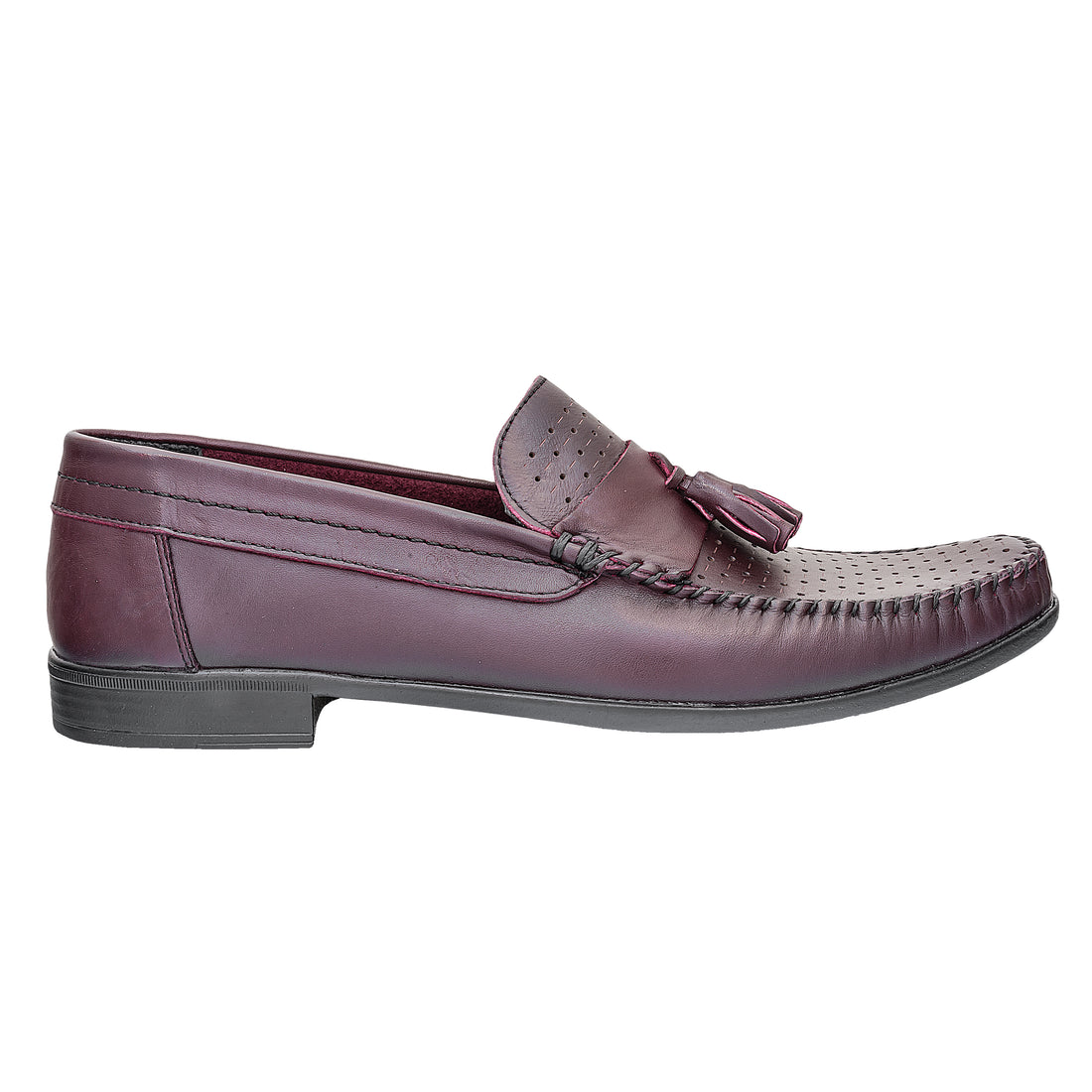 Pantofi Barbati, Caspian, Cas-690-P, Casual, Piele naturala, Bordo